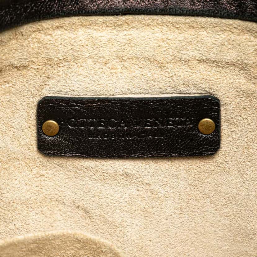 Bottega Veneta Nappa Intrecciato Crossbody Black Leather Good condition - Box View