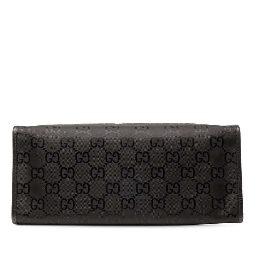 Gucci GG Econyl Off The Grid Convertible Tote Black Good condition - Inside View