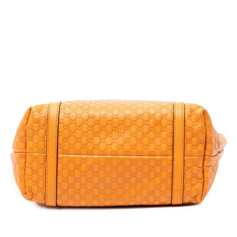 Gucci Medium Microguccissima Nice Tote Orange Leather Good condition - Inside View