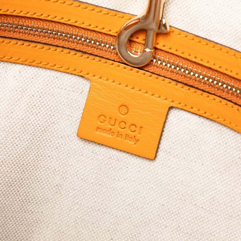 Gucci Medium Microguccissima Nice Tote Orange Leather Good condition - Box View