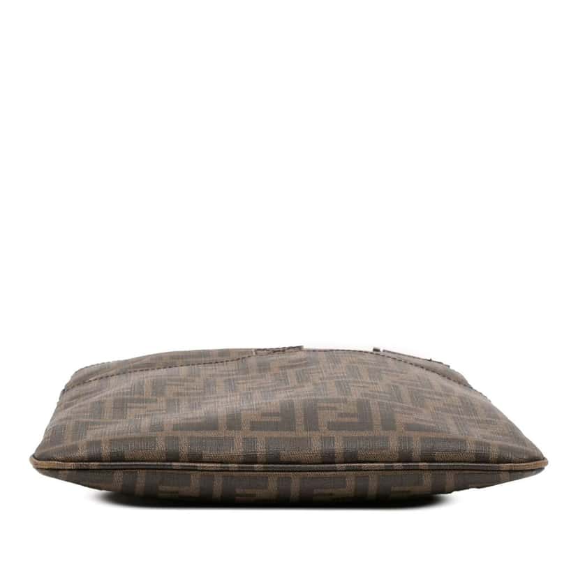 Fendi Zucca Spalmati Crossbody Brown Canvas Good condition - Inside View