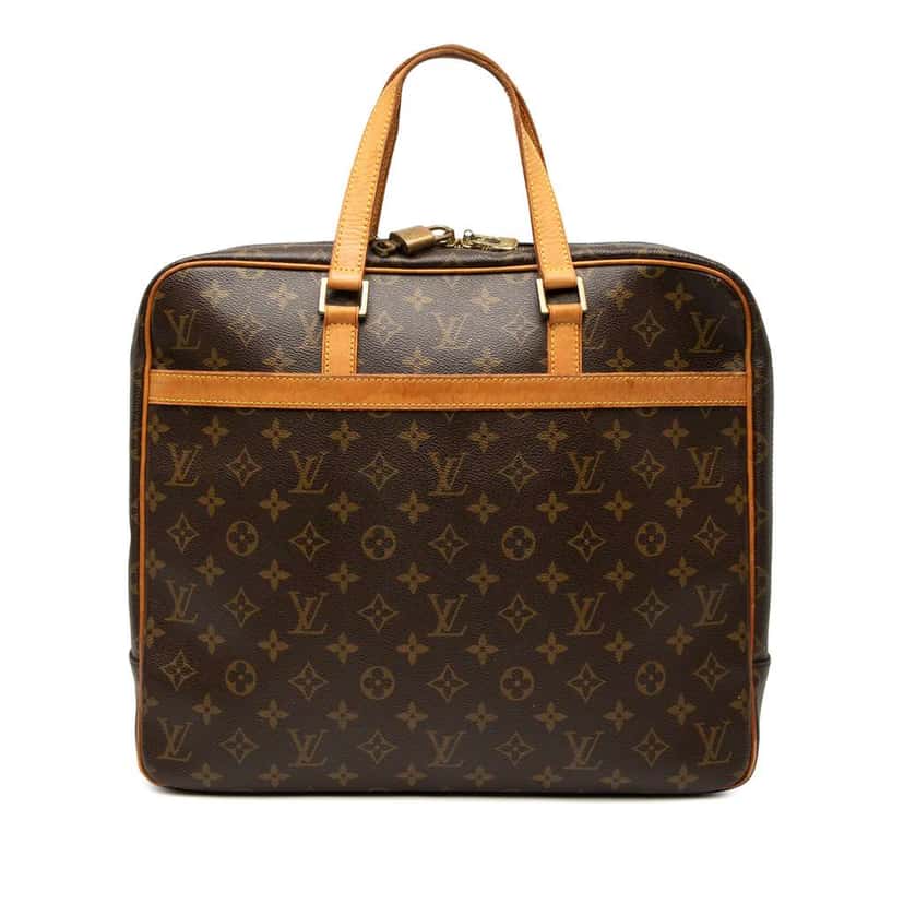 Louis Vuitton Monogram Pegase Porte Documents Brown Good condition - Front View