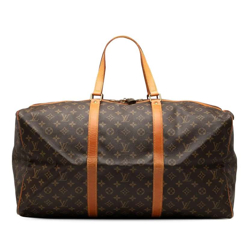 Louis Vuitton Monogram Sac Souple 55 Brown Good condition - Front View