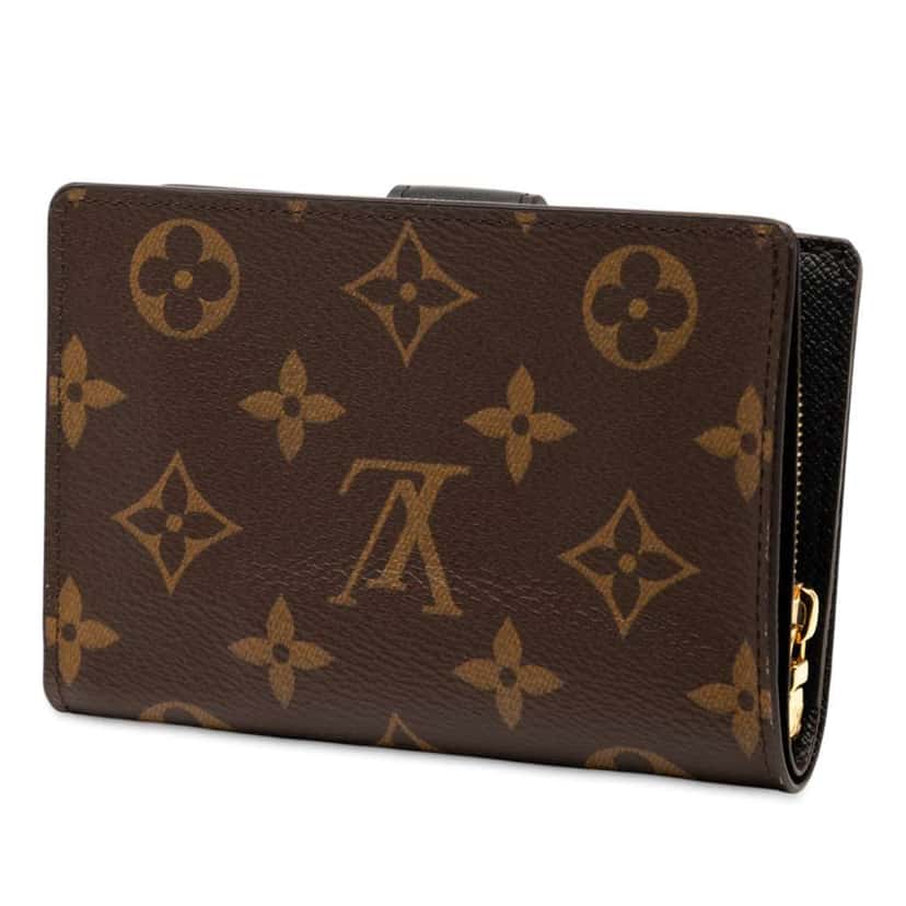 Louis Vuitton Monogram Giant Reverse Juliette Wallet Brown Good condition - Back View