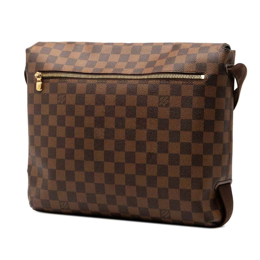 Louis Vuitton Damier Ebene Brooklyn MM Brown Good condition - Back View