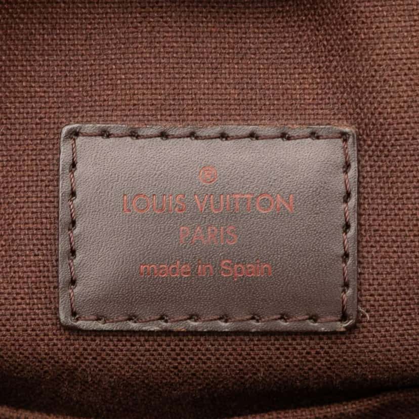 Louis Vuitton Damier Ebene Brooklyn MM Brown Good condition - Box View