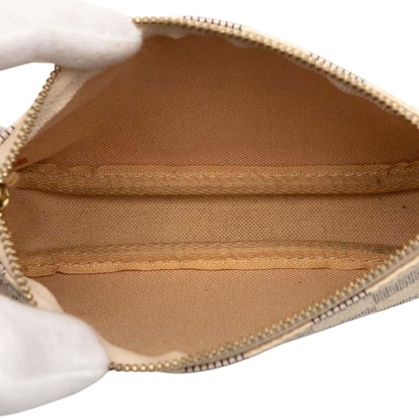 Louis Vuitton Damier Azur Mini Pochette Accessoires White Very good condition - Model View