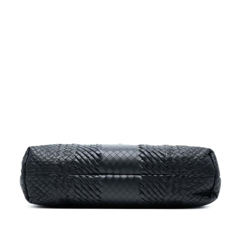 Bottega Veneta Nappa Intrecciato Briefcase Black Leather Good condition - Inside View