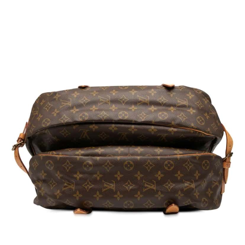 Louis Vuitton Monogram Saumur 43 Brown Good condition - Inside View