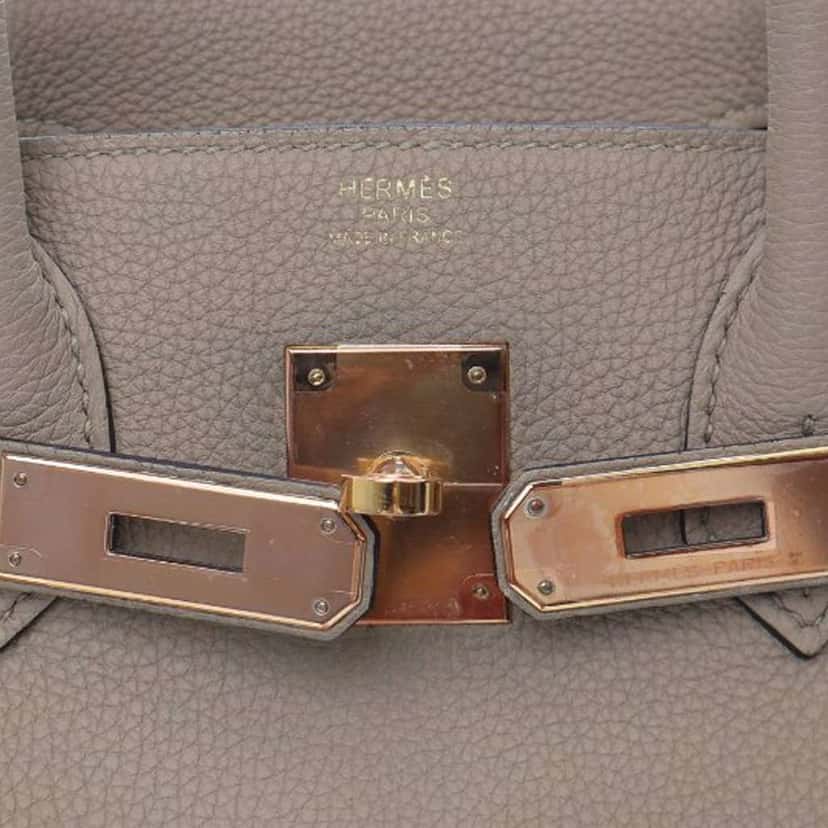 Hermès Togo Birkin Retourne 30 Brown Leather Good condition - Box View