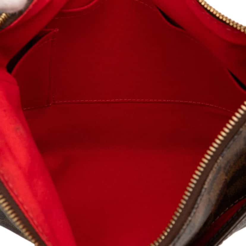 Louis Vuitton Damier Ebene Bloomsbury PM Brown Fair condition - Model View