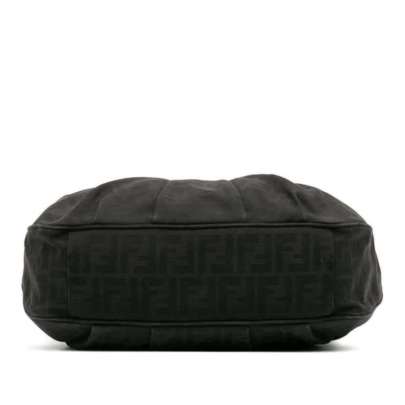 Fendi Zucca Canvas Mia Hobo Black Canvas Good condition - Inside View