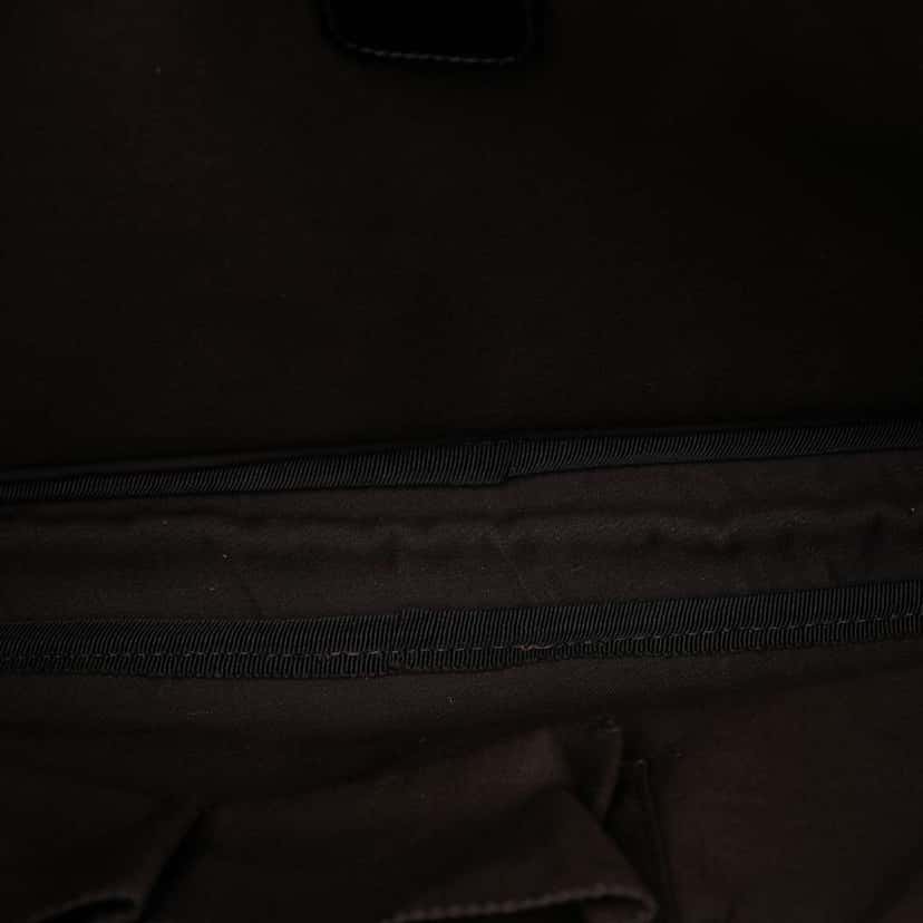 Gucci Diamante Leather Business Bag Brown Leather Good condition - Model View