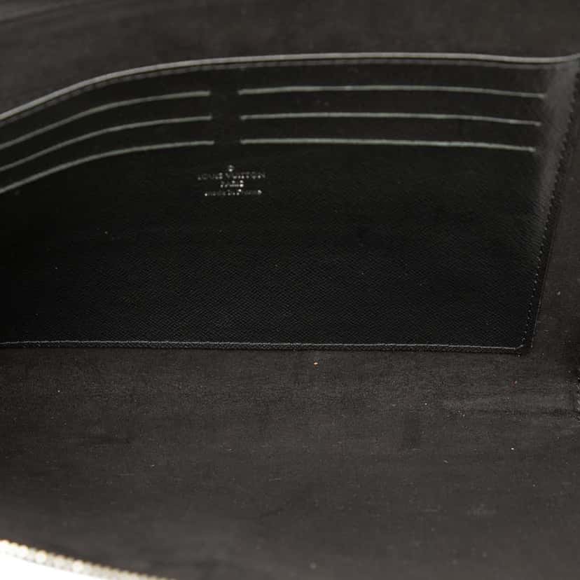 Louis Vuitton Epi Pochette Jour PM Black Leather Very good condition - Model View