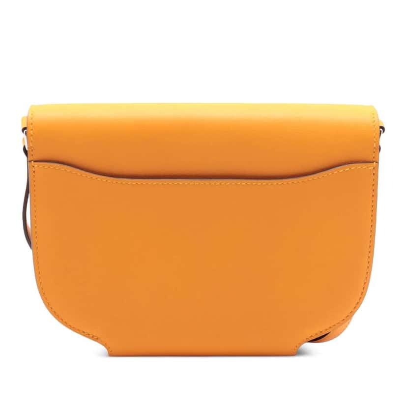 Hermès Swift Mini Convoyeur Yellow Leather Good condition - Back View