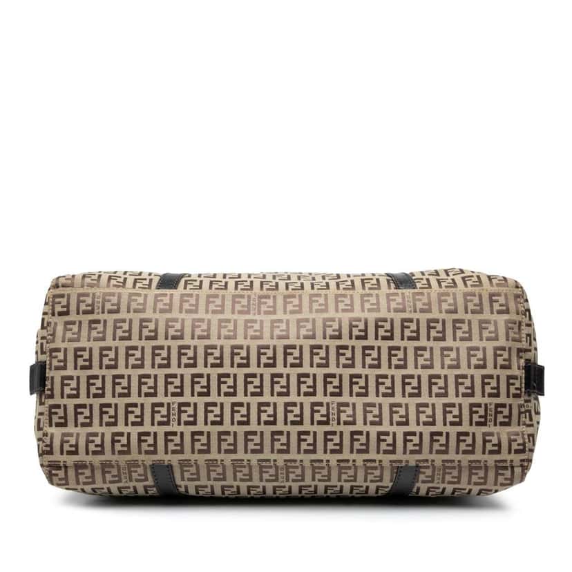 Fendi Zucchino Canvas Tote Brown Canvas Good condition - Inside View