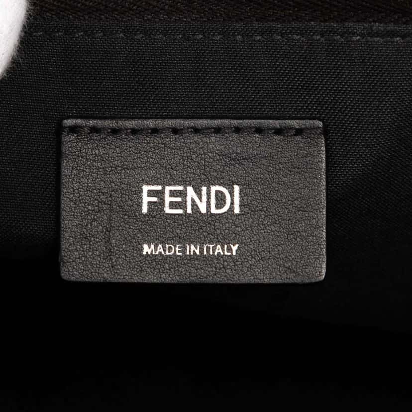 Fendi Medium Leather By The Way Satchel Black Leather Good condition - Box View