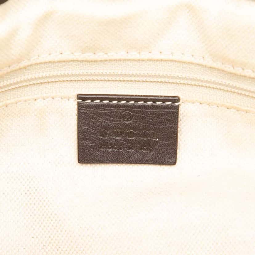 Gucci GG Canvas Sukey Satchel Brown Canvas Good condition - Box View