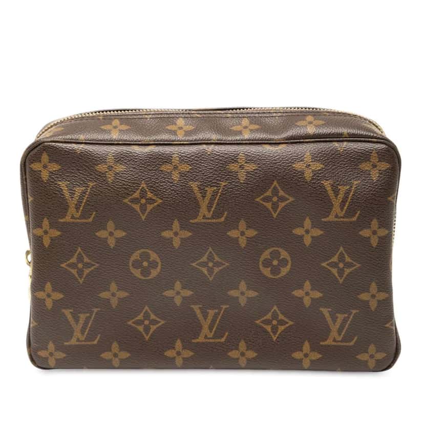 Louis Vuitton Monogram Trousse Toilette 23 Brown Good condition - Front View