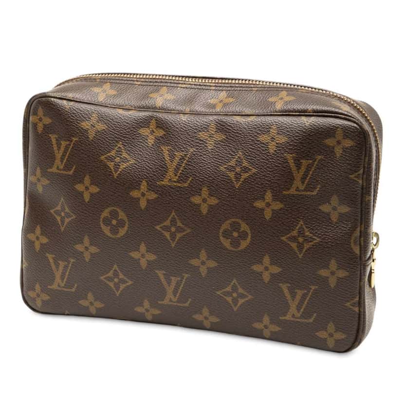 Louis Vuitton Monogram Trousse Toilette 23 Brown Good condition - Back View