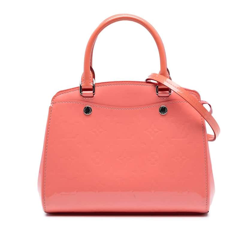 Louis Vuitton Monogram Vernis Brea PM Pink Leather Good condition - Front View
