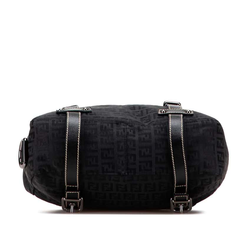 Fendi Zucchino Canvas Backpack Black Canvas Good condition - Inside View
