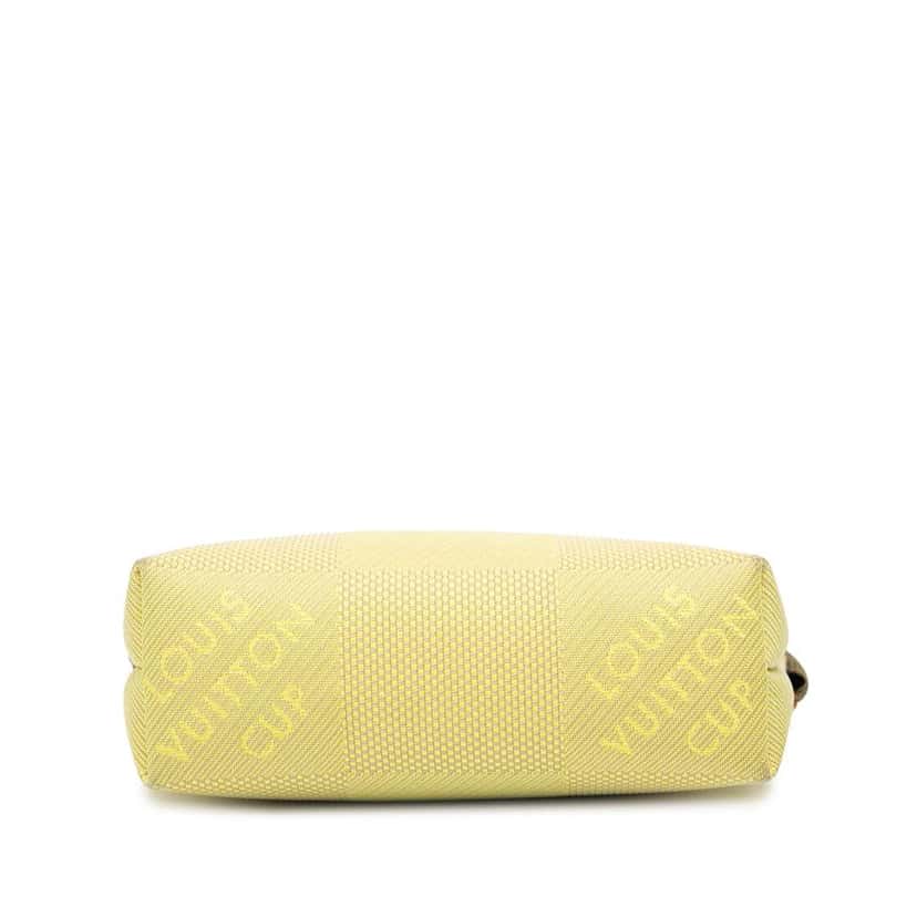 Louis Vuitton Damier Geant LV Cup Volunteer Pochette Green Canvas Good condition - Inside View