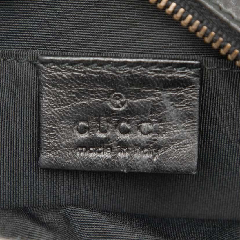 Gucci GG Canvas Round Crossbody Black Canvas Good condition - Box View