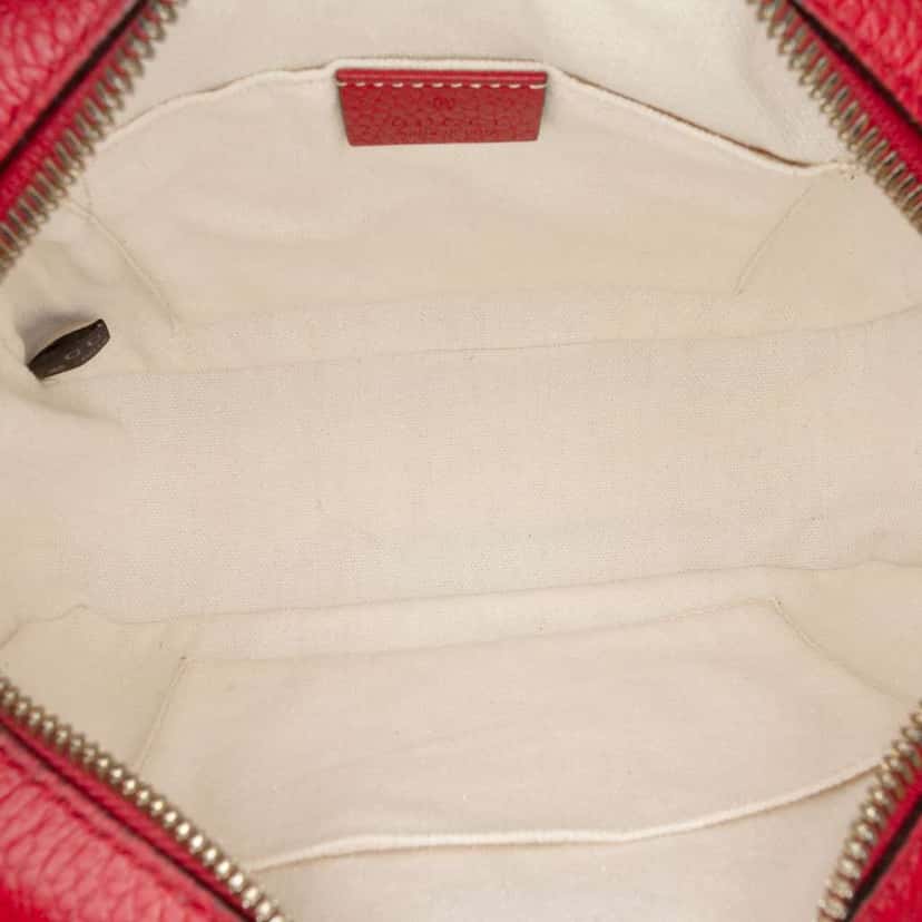 Gucci Small Bicolor Leather Soho Disco Crossbody Pink Leather Very good condition - Model View