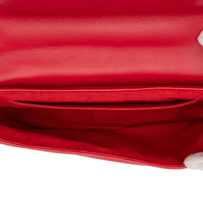 Louis Vuitton New Wave Chain Bag MM Red Leather Very good condition - Model View