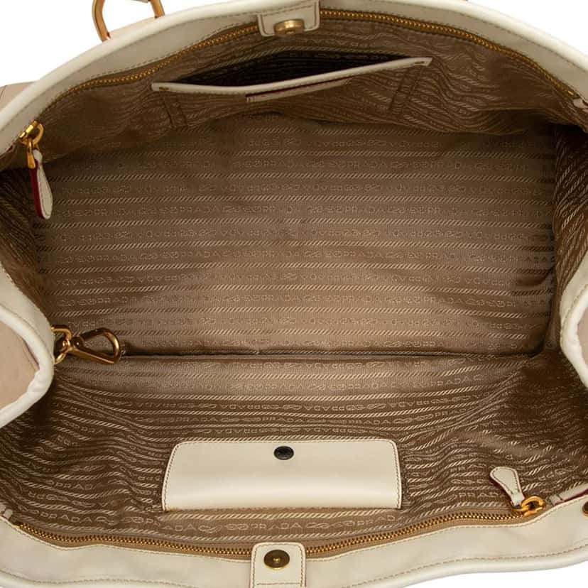 Prada Canvas Canapa Tote Brown Canvas Good condition - Model View