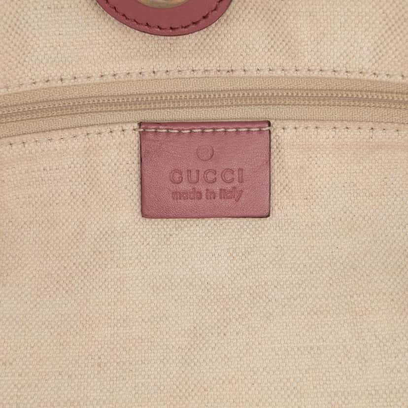 Gucci Medium GG Canvas Sukey Tote Brown Canvas Good condition - Box View