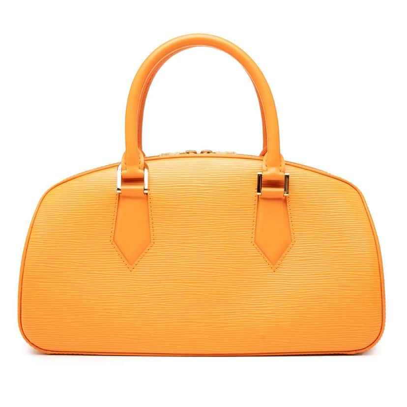 Louis Vuitton Epi Jasmine Orange Leather Good condition - Front View