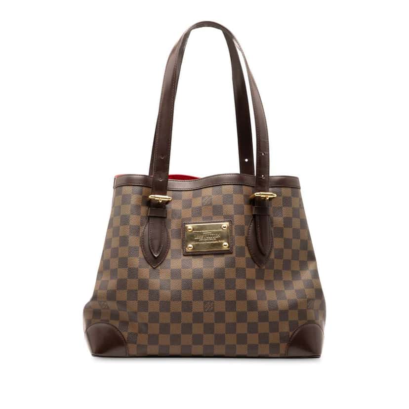 Louis Vuitton Damier Ebene Hampstead MM Brown Good condition - Front View