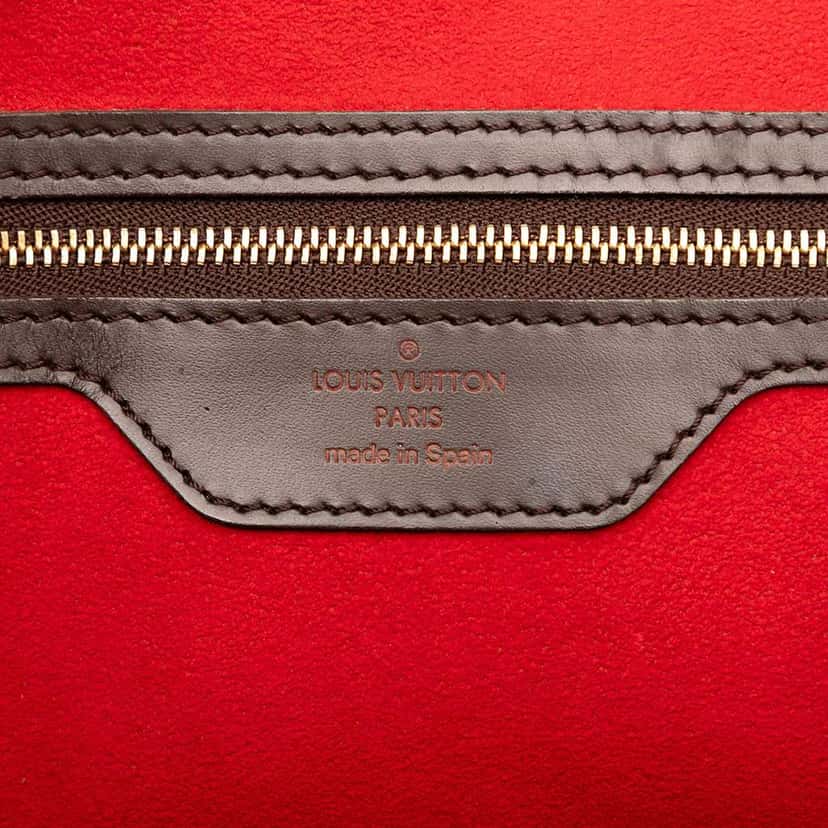 Louis Vuitton Damier Ebene Hampstead MM Brown Good condition - Box View