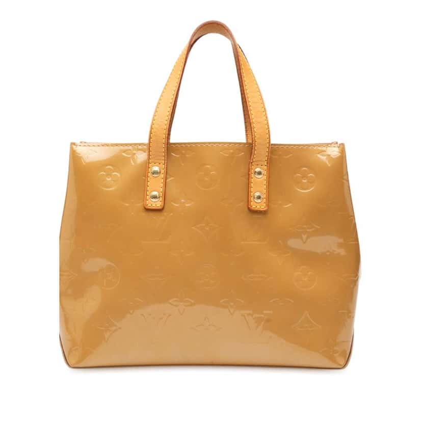 Louis Vuitton Monogram Vernis Reade PM Brown Leather Good condition - Front View