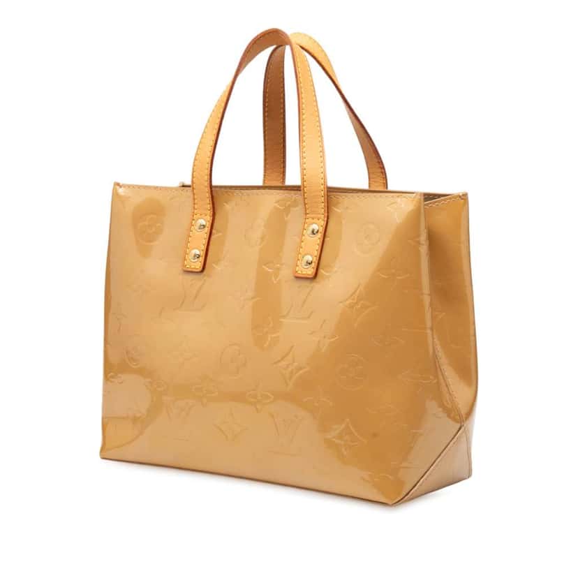 Louis Vuitton Monogram Vernis Reade PM Brown Leather Good condition - Back View