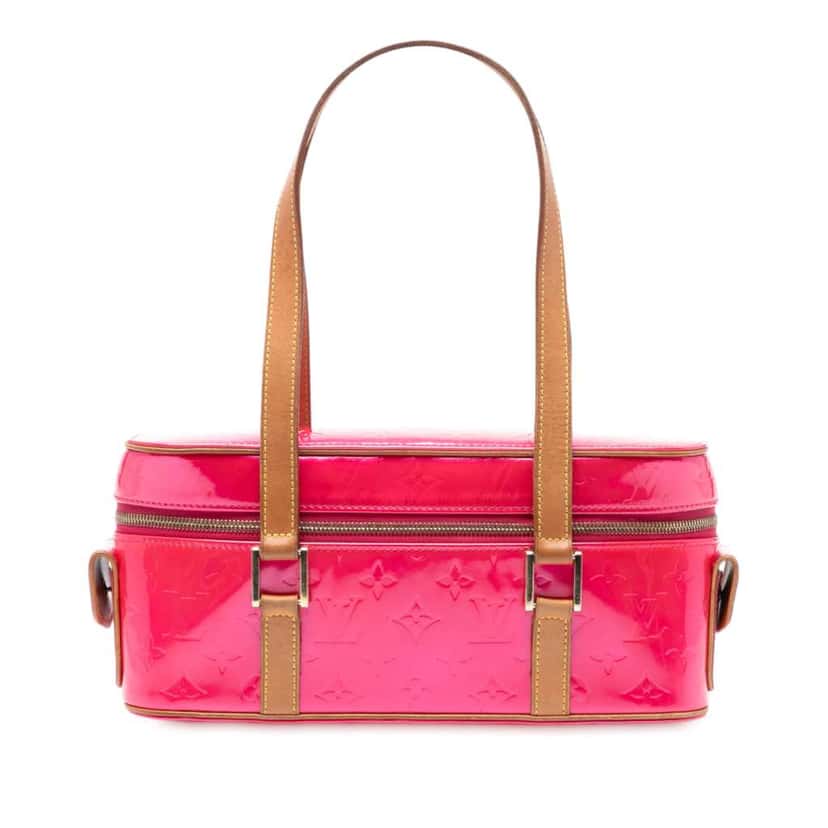 Louis Vuitton Monogram Vernis Sullivan Horizontal PM Pink Leather Good condition - Front View