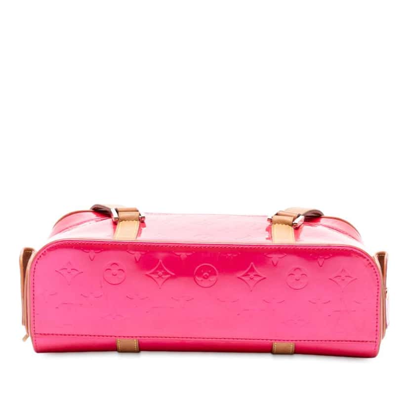 Louis Vuitton Monogram Vernis Sullivan Horizontal PM Pink Leather Good condition - Inside View