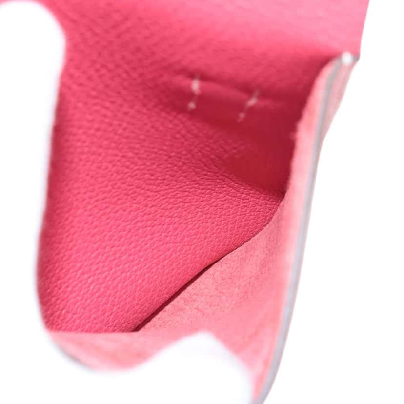 Hermès Clemence Verso Halzan 31 Pink Leather Good condition - Model View