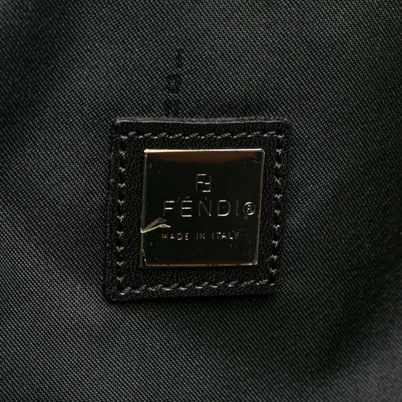 Fendi Zucchino Canvas Travel Bag Brown Canvas Good condition - Box View