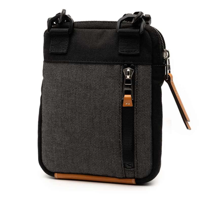 Loewe Canvas Eye Loewe Nature Neck Pouch Grey Canvas Very good condition - Back View