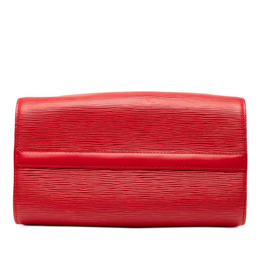 Louis Vuitton Epi Speedy 25 Red Leather Good condition - Inside View
