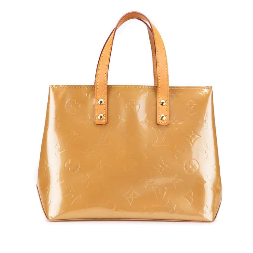 Louis Vuitton Monogram Vernis Reade PM Brown Leather Good condition - Front View