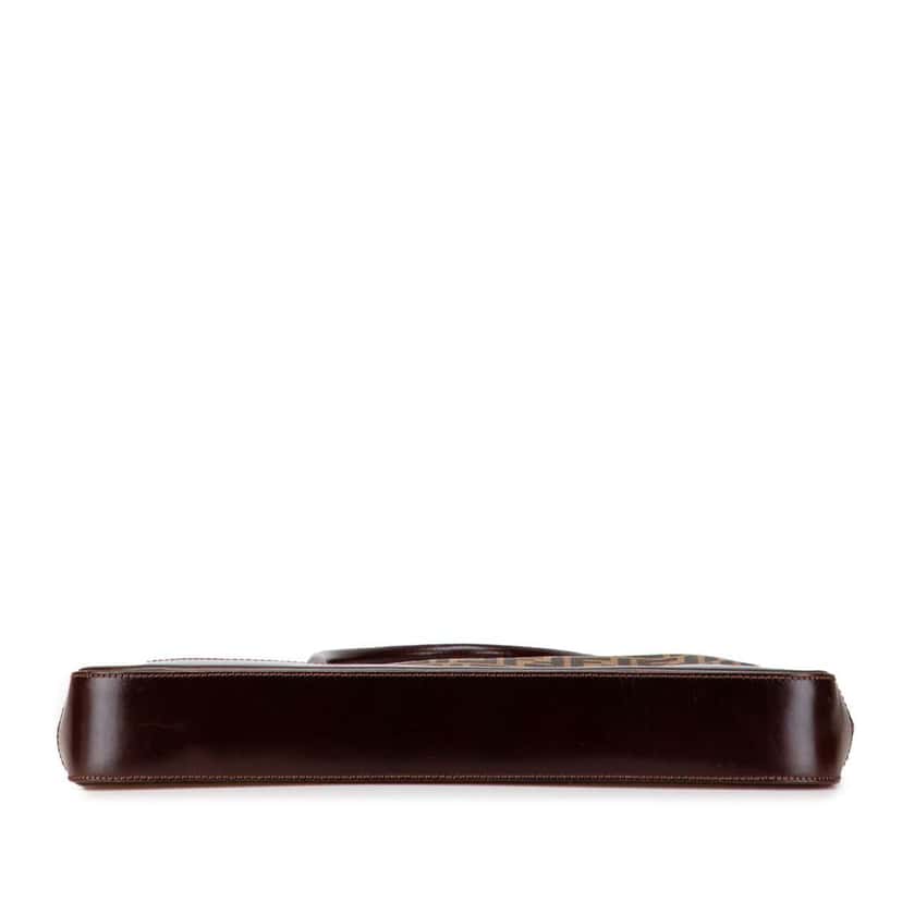 Fendi Large Zucca Canvas Tote Brown Canvas Good condition - Inside View