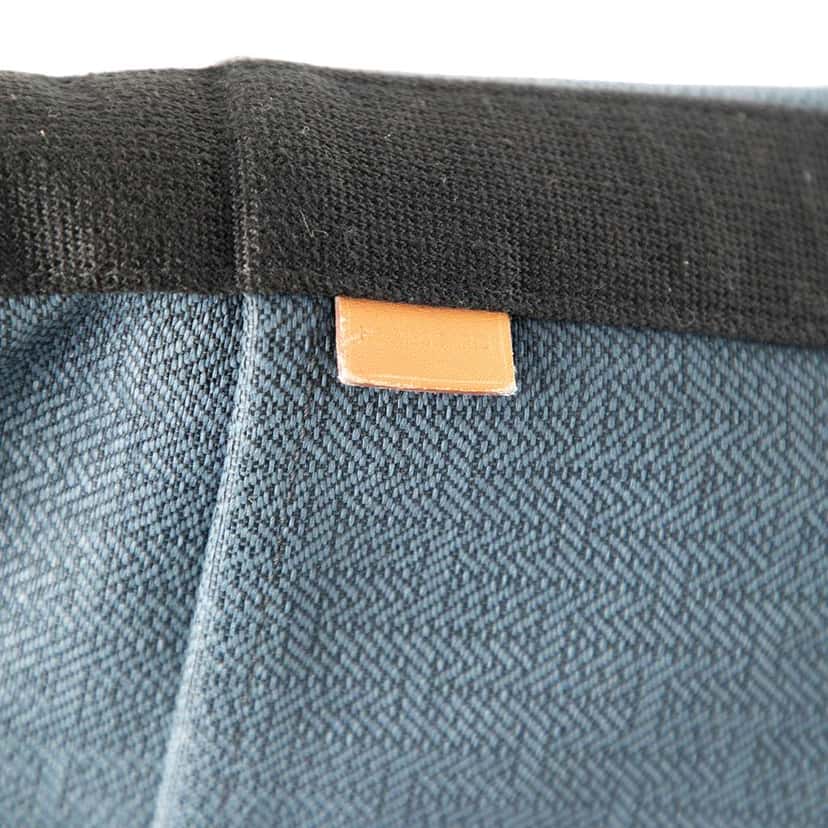 Hermès Toile Saxo MM Blue Canvas Good condition - Box View