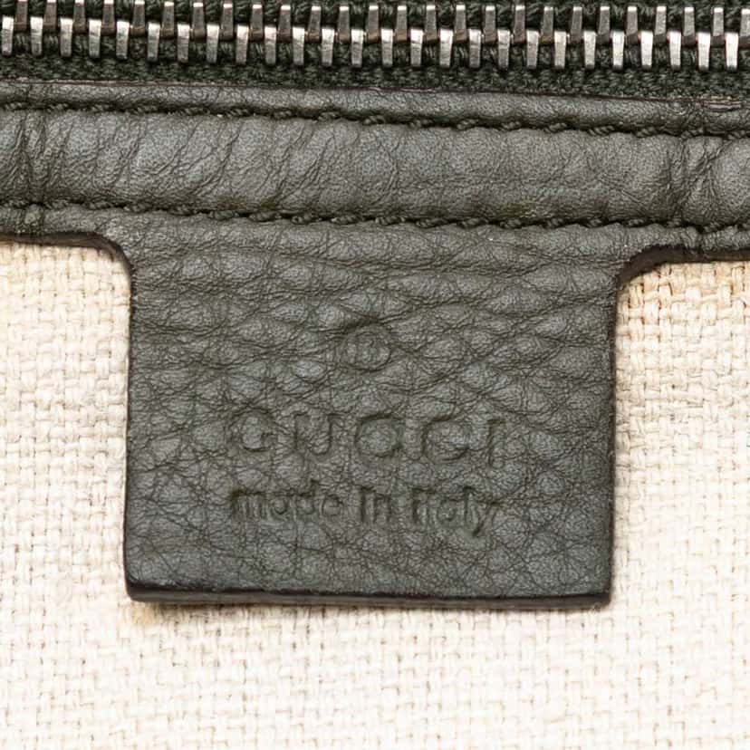 Gucci Large GG Canvas Icon Bit Satchel Brown Canvas Good condition - Box View