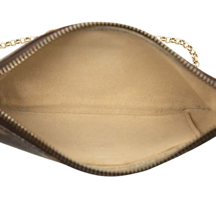 Louis Vuitton Monogram Pochette Milla MM Brown Good condition - Model View