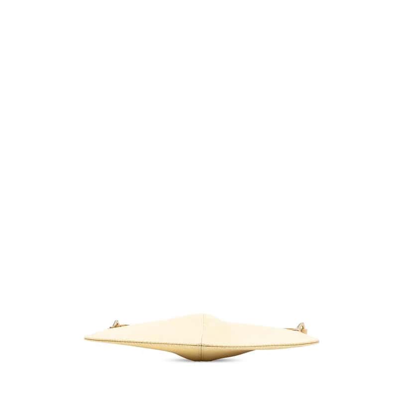 Louis Vuitton Epi Demi Lune Pochette Yellow Leather Good condition - Inside View
