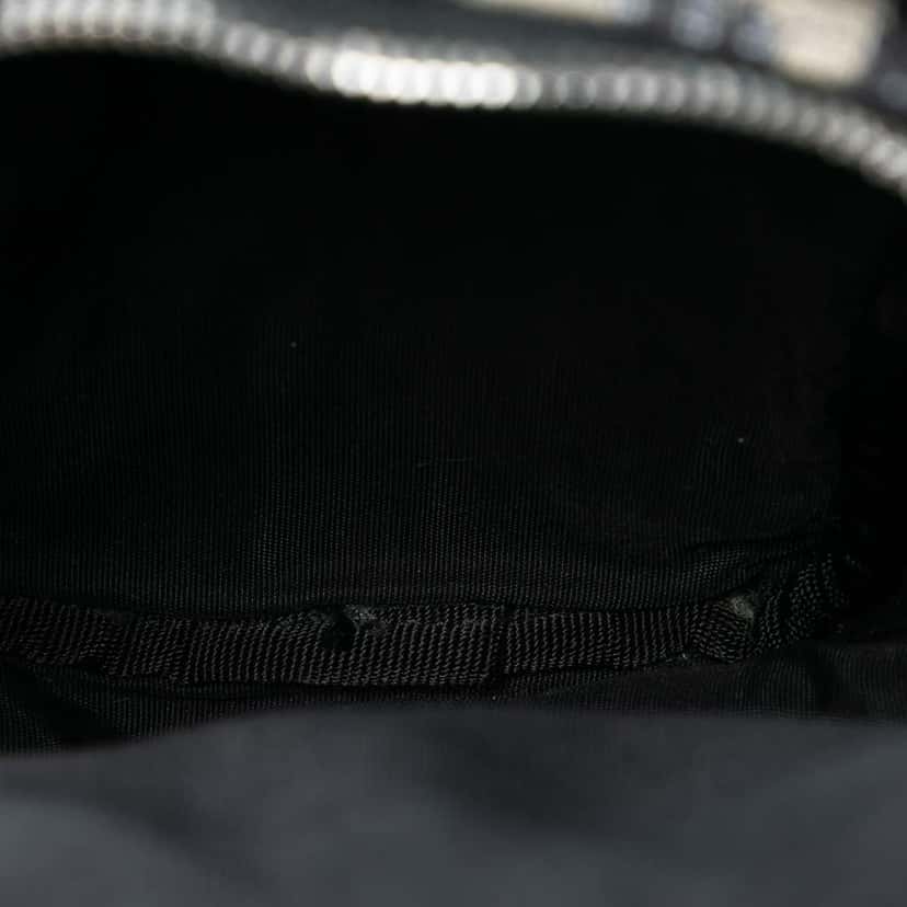 Dior Micro Oblique Canvas Rider Pouch Blue Canvas Good condition - Model View